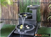 Mini Trio Fountain – Grey